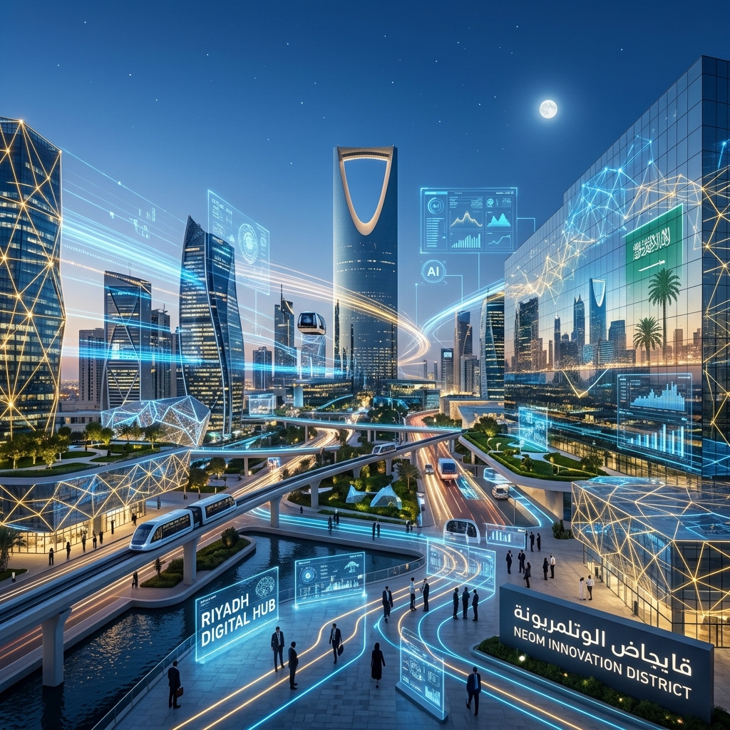 مستقبل الذكاء الاصطناعي في الشركات السعودية: رؤية 2030